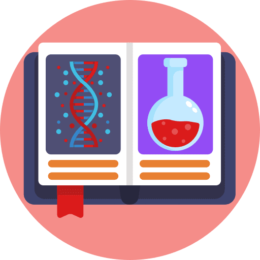 Educational book education chemistry science icon