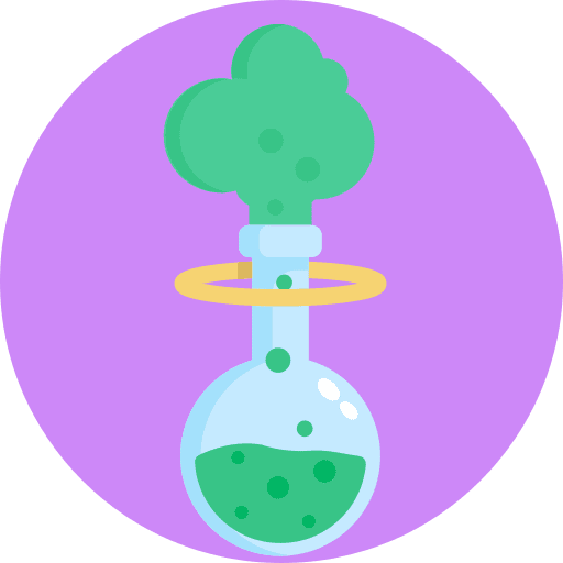 Chemical reaction education laboratory equipment chemistry icon