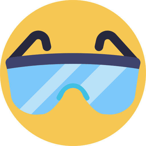 Eye glasses biology chemistry eye glasses icon