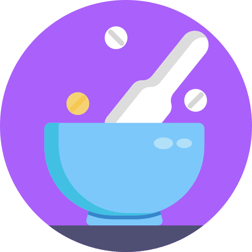 Pestle pestle chemistry mortar icon