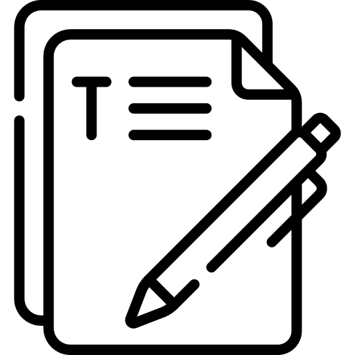 Document marketing writer article icon