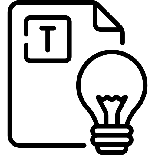 Light bulb technology communications laptop icon