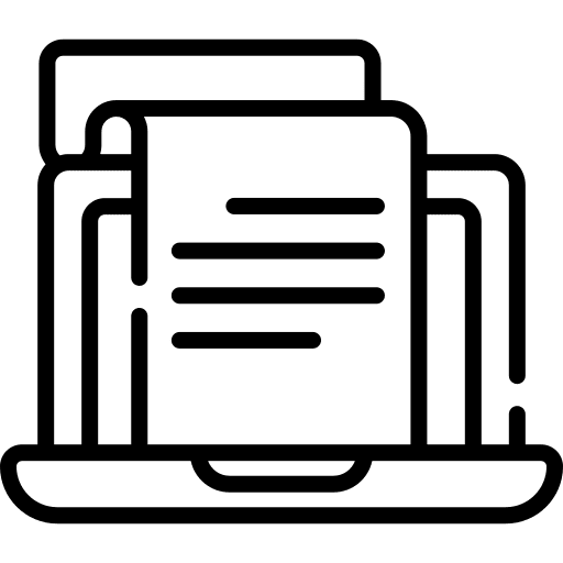 Newsletter newsletter article communications icon