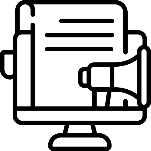 Online advertising marketing online marketing content design icon