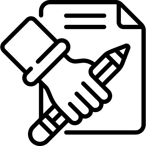 Writing file education write icon