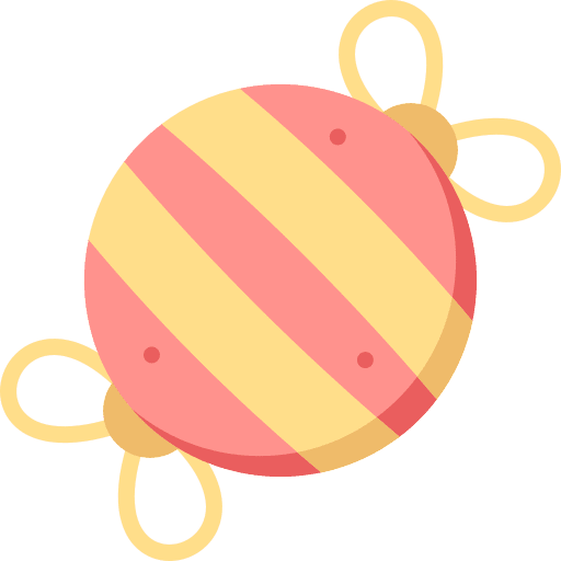 Candy food and restaurant candy sweet icon