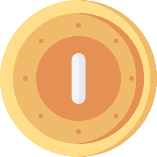 Coin cash money coin icon