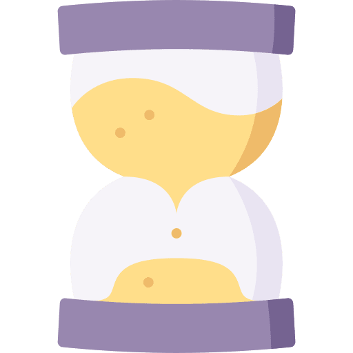 Hourglass sandglass time and date hours icon