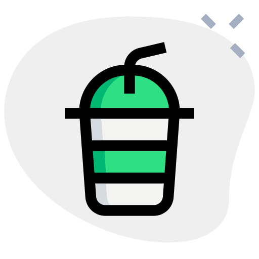 Cold drink chocolate cold drink milkshake icon