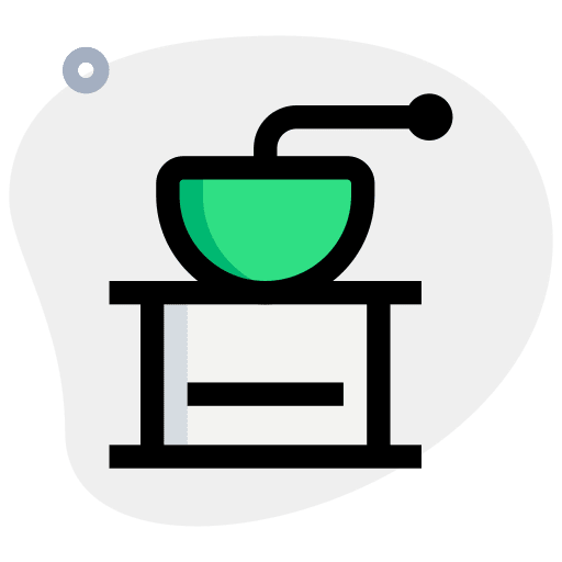 Milling machine kitchenware milling machine food and restaurant icon