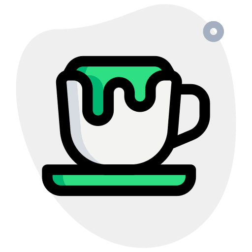 Coffee latte coffee shop foam milk icon