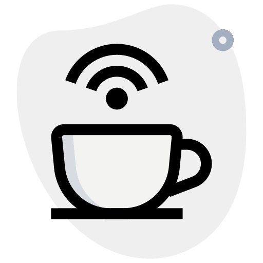 Hotspot cafe wireless hotspot icon