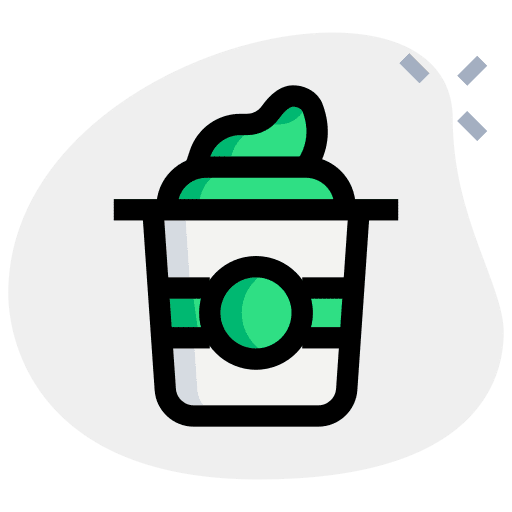 Milkshake food and restaurant frappe cold drink icon