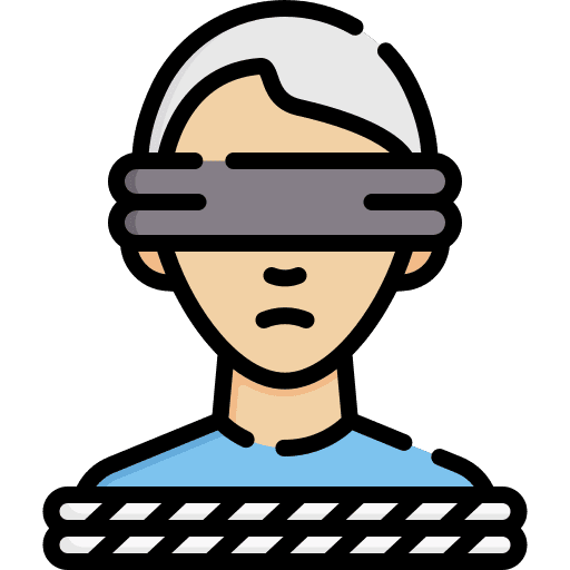 Kidnapping avatar person user icon