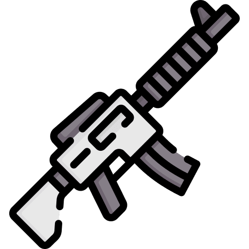 Rifle war sniper gun rifle icon