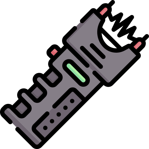 Stun gun electric protect stun gun icon