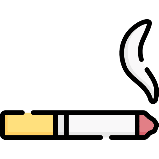 Cigarette smoking cigar tobacco icon
