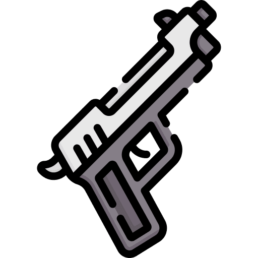 Pistol shooting miscellaneous shotgun icon
