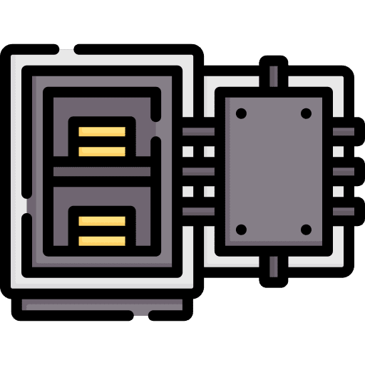 Safebox business bank banking icon
