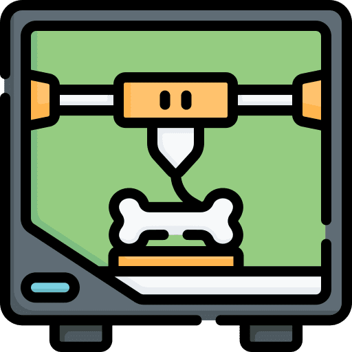 3d printer production industry 3d printer icon