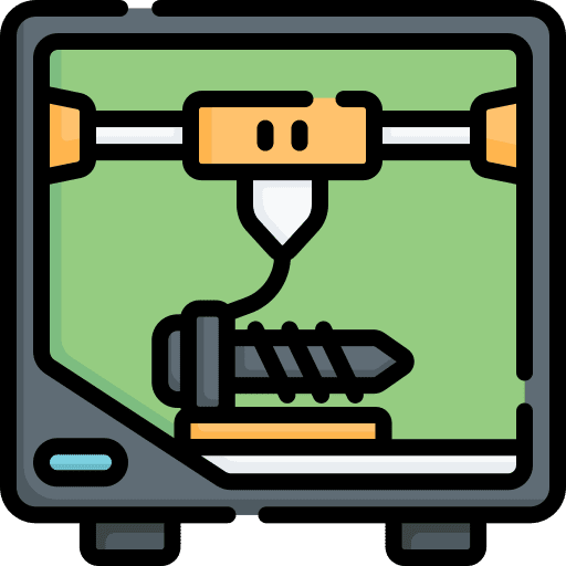 3d printer screw 3d printer engineering icon