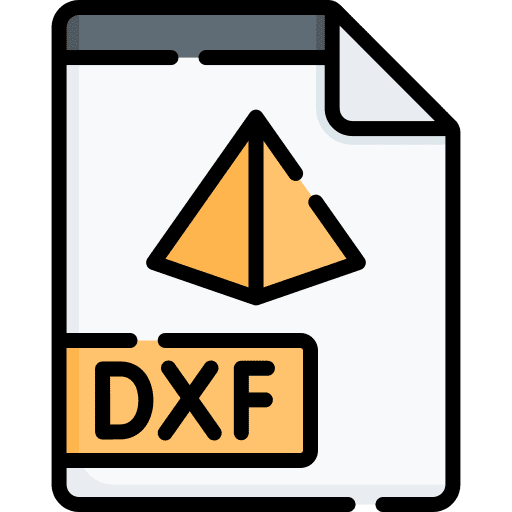 Dxf interface dxf format dxf icon