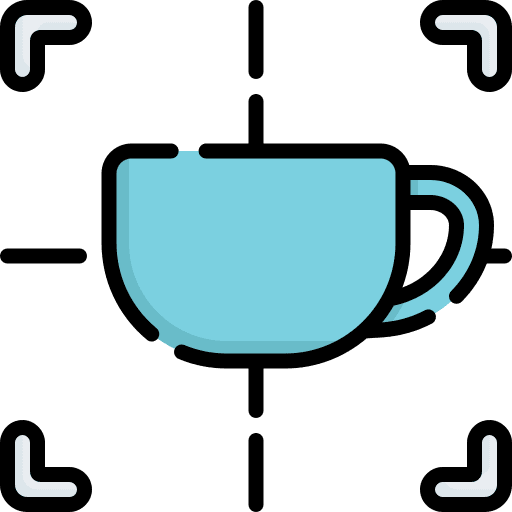 Cup industry design production icon
