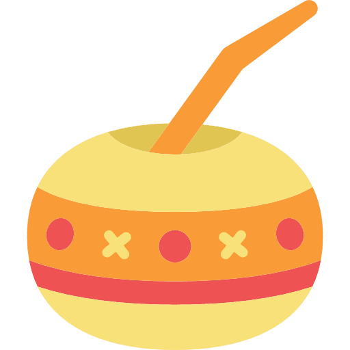 Calabash straw calabash native advertising icon