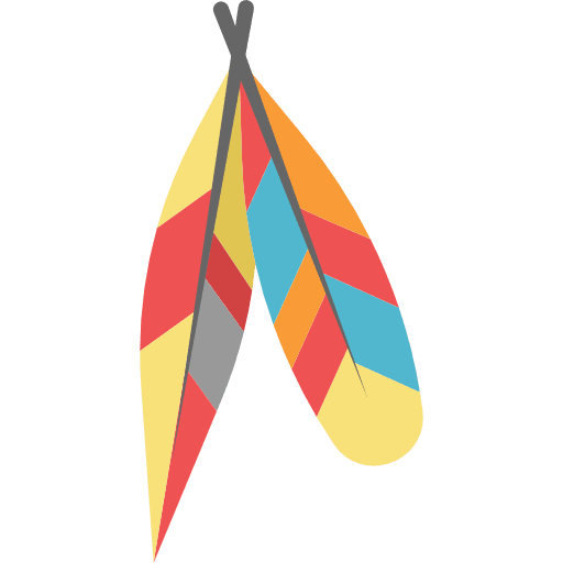 Feathers feathers native american feather icon