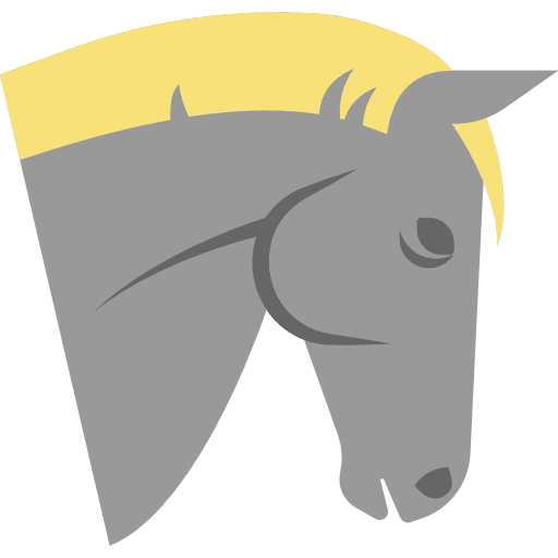 Horse horse mammal animal icon