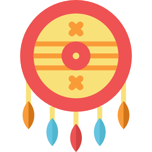 Shield defense protection weapons icon