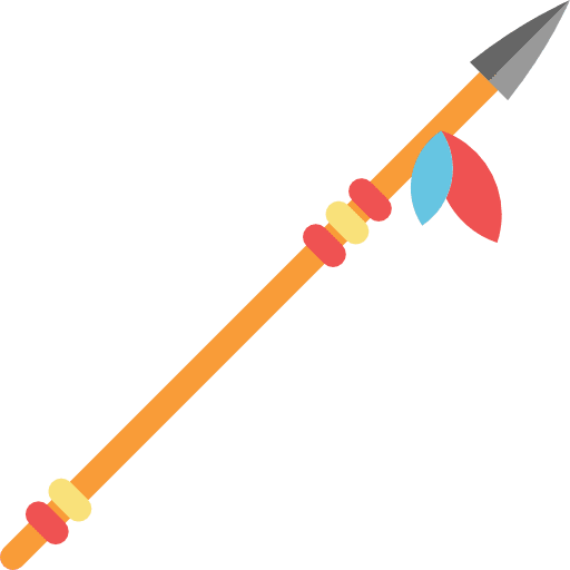 Spear spear indigenous weapong icon