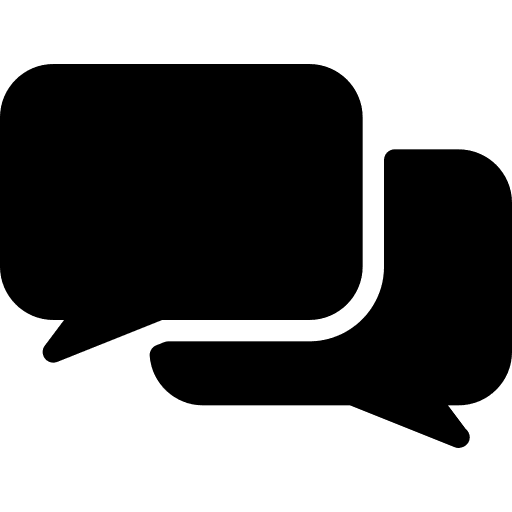 Chat communication multimedia speech bubble icon