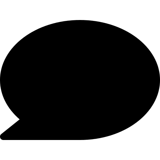 Chat speech bubble multimedia communication icon