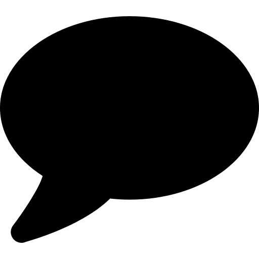 Chat speech bubble multimedia conversation icon