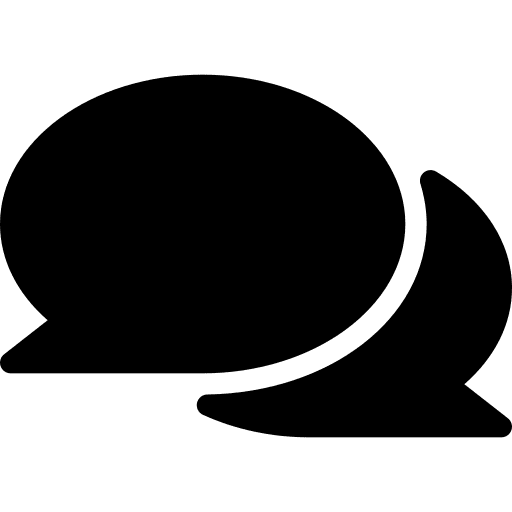 Chat speech bubble communication multimedia icon