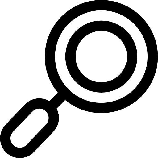Loupe find seo and web zoom icon