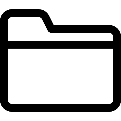 Folder file storage storage office material icon