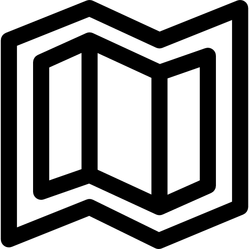 Map map orientation location icon