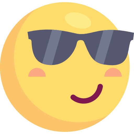 Cool smileys cool emoticons icon