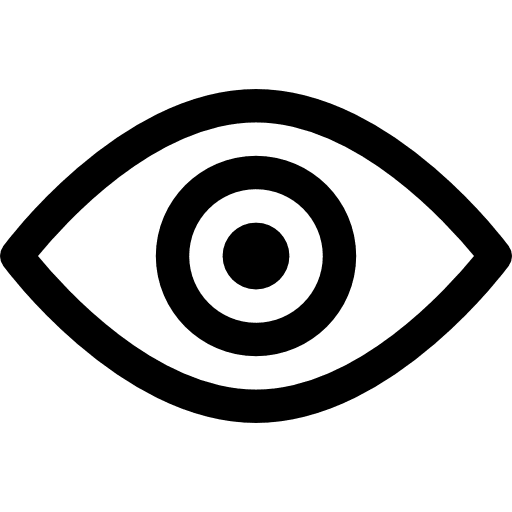 Eye eye visibility ui icon