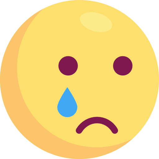 Cry feelings emoji emoticons icon