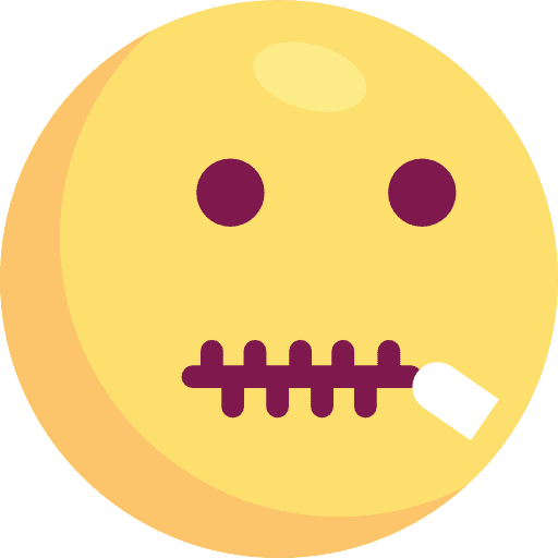 Secret emoji smileys emoticons icon