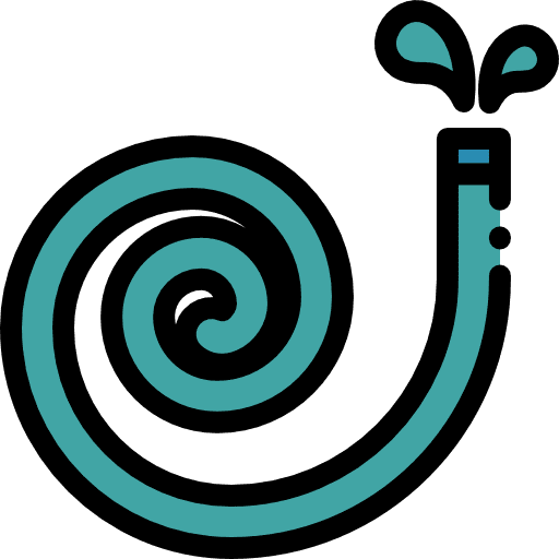 Hose tools and utensils farming and gardening hose icon