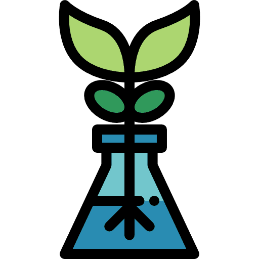 Plant leaves plant research icon