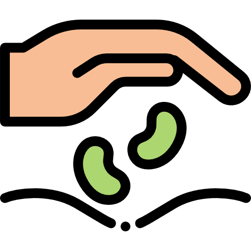 Seeds ecology and environment crops seeds icon