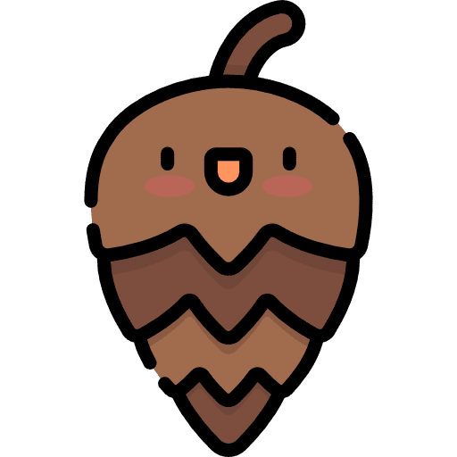 Cone nature nut cone icon