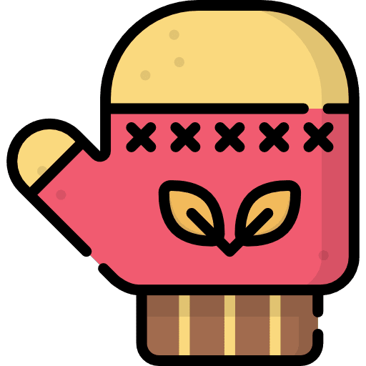 Mittens accessory clothes protection icon