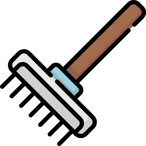Rake rake tools and utensils farming and gardening icon