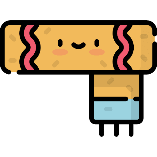 Scarf winter fashion scarf icon